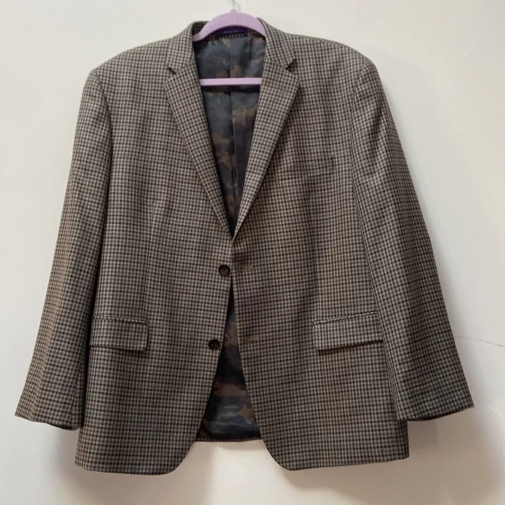 TALLIA Silk/ Wool Mens’ Blazer